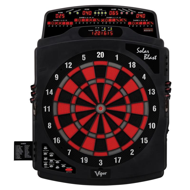 Viper Solar Blast Electronic Dartboard, Metropolitan Espresso Cabinet & Shadow Buster Dartboard Light Bundle - Image 4