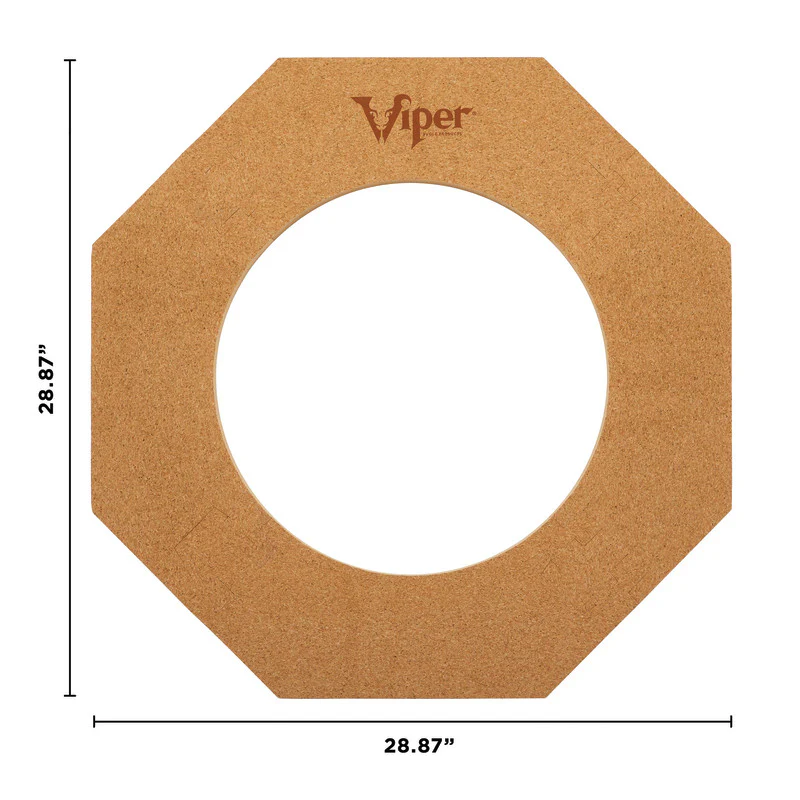 Viper Octagonal Wall Defender Dartboard Surround Cork - Image 8