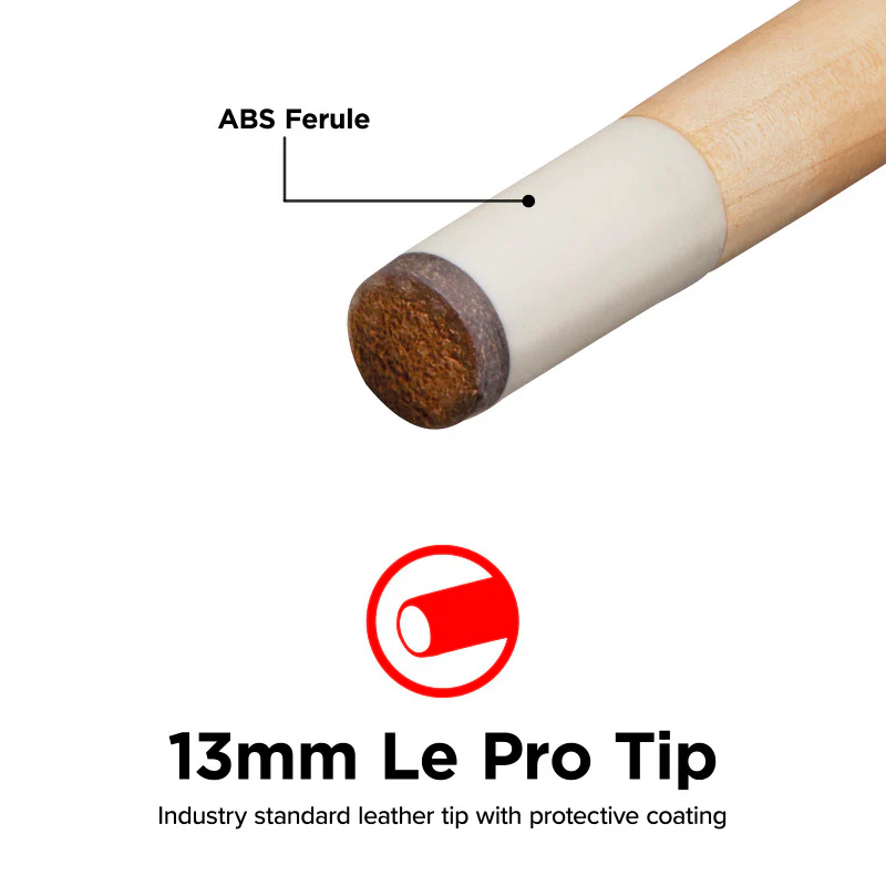 Viper One Piece 48" Maple Bar Billiard/Pool Cue Stick - Image 4