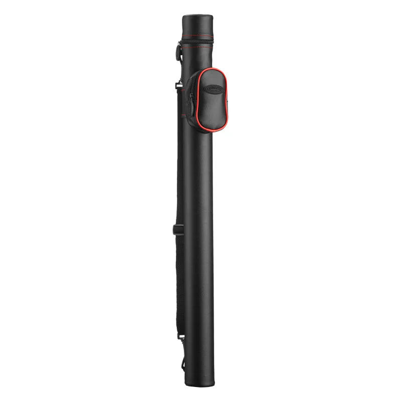 Casemaster Q-Vault Supreme Black with Red Trim Cue Case - Image 3