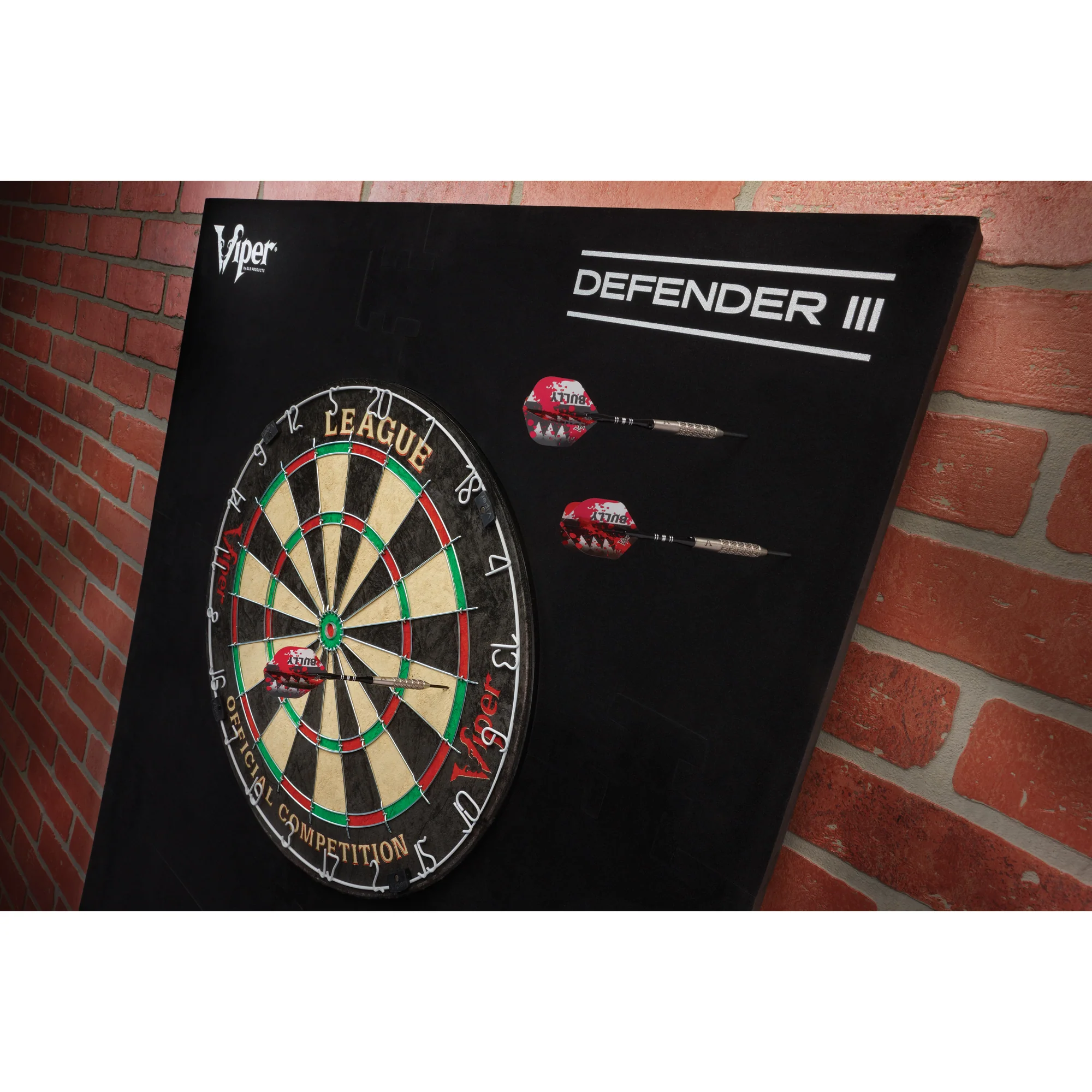 Viper Wall Defender III Dartboard Surround Red - Image 12