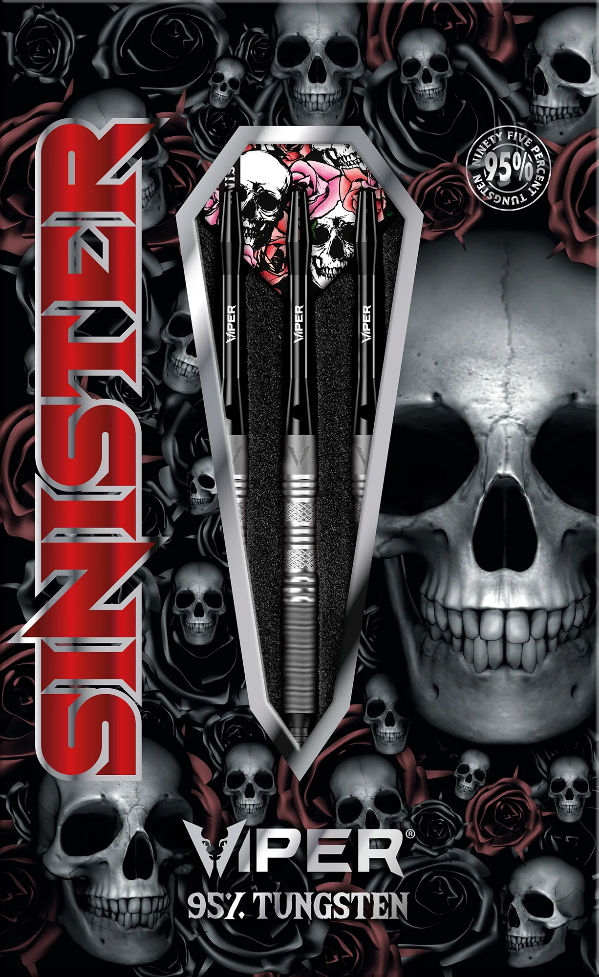 Viper Sinister Tungsten Soft Tip Dart Set - Double Knurl - Image 5