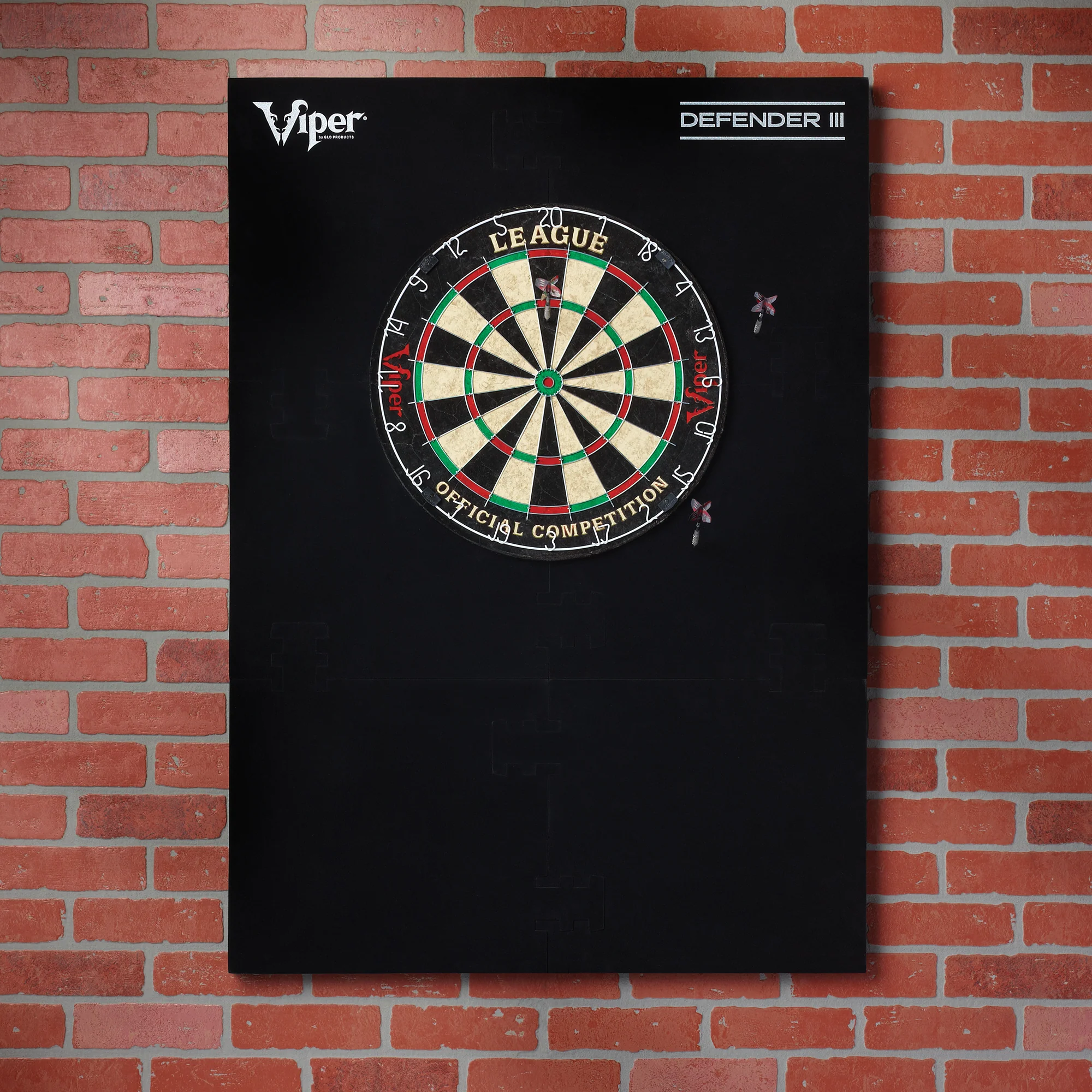 Viper Wall Defender III Dartboard Surround Yellow - Image 11